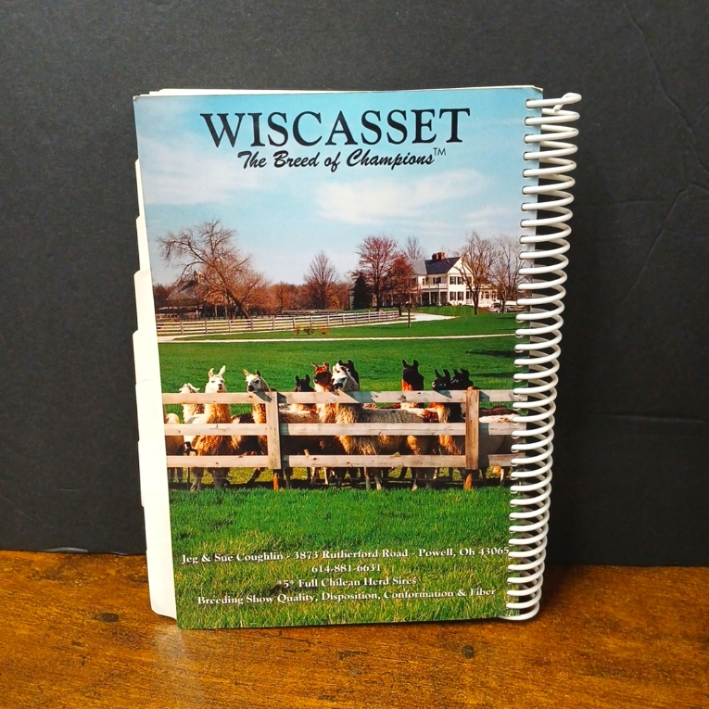Llama Ranchers Favorite Family Recipes,  Spiral Bound Cookbook - Picture 2 of 7